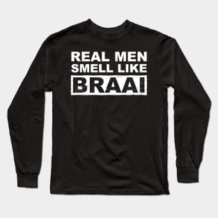 Funny Braai Joke Long Sleeve T-Shirt